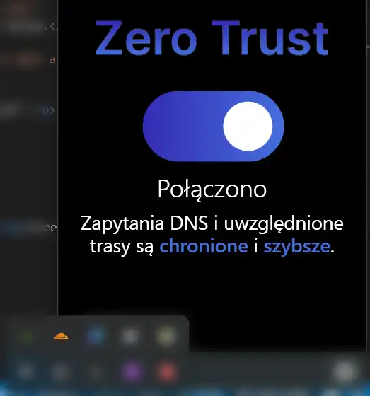 Connected Blue Toggle